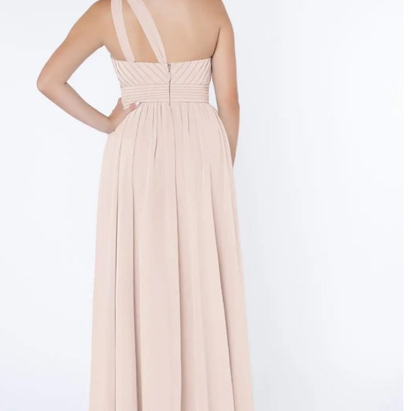 Azazie Rose Petal Molly Gown - Picture 3 of 6